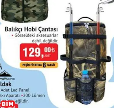 BALIKÇI HOBİ ÇANTASI